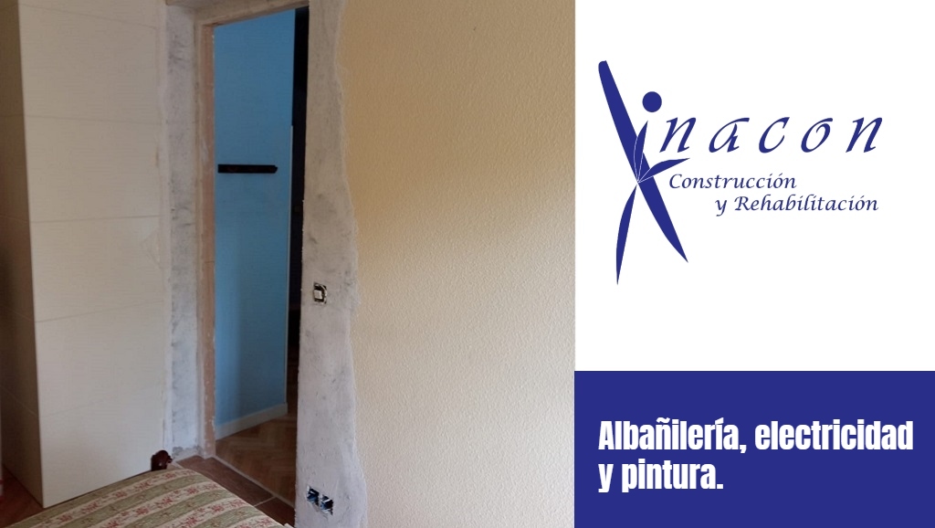 Albañilería, electricidad y pintura en viviendas Majadahonda.