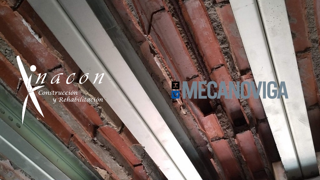 Reparación de vigas hormigón con carbonatación MECANOVIGA